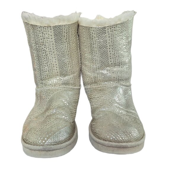 UGG Bailey Bow Bling Flat Boot - Size 7 - Picture 3 of 11